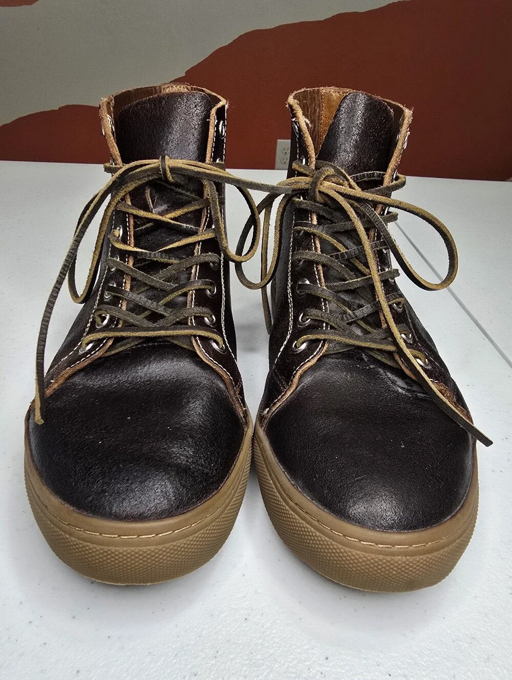 Thursday Boot Company Premier High Top Brown Heritage Leather Men's 9